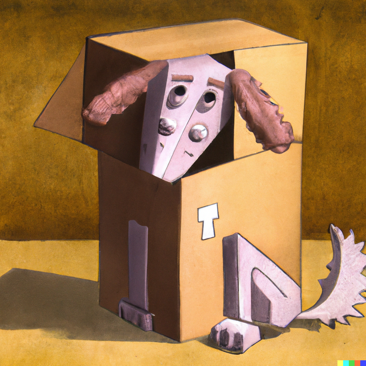 紙盒狗